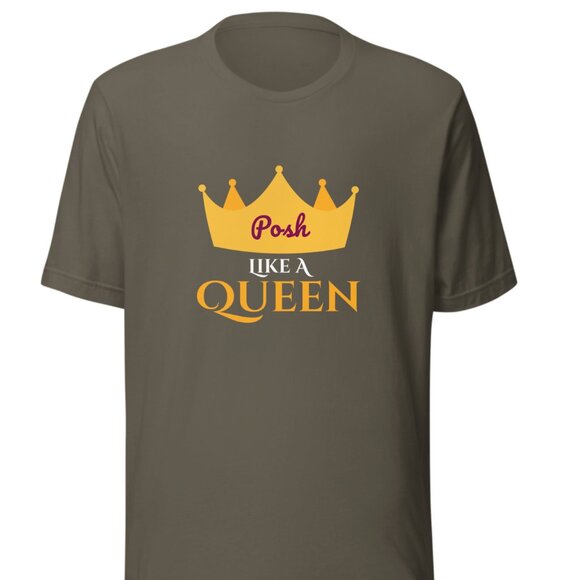 NWT - Xs to 5Xl - "Posh Like A Queen" - Goals Activated, I'm the Queen Here - Picture 9 of 15